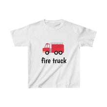 Load image into Gallery viewer, Fire Truck Kids Tee
