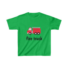 Load image into Gallery viewer, Fire Truck Kids Tee
