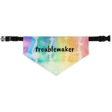 Load image into Gallery viewer, Troublemaker Tie Dye Bandana
