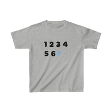 Load image into Gallery viewer, Counting to Seven Kids Tee
