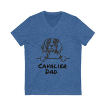 Load image into Gallery viewer, Cavalier Dad V-Neck Tee
