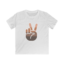 Load image into Gallery viewer, Equality Peace Sign Softstyle Tee - juniors.
