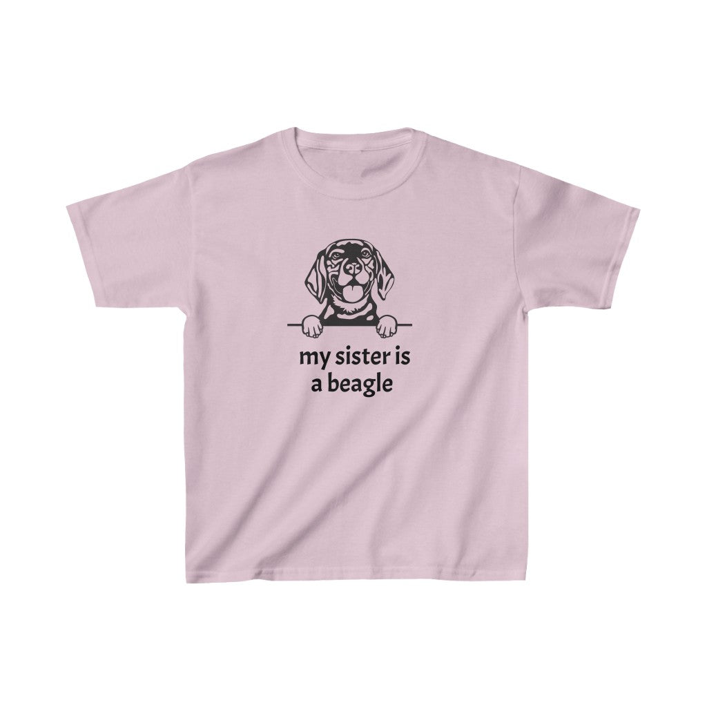 Beagle is My Sister Kids Tee