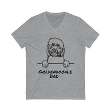 Load image into Gallery viewer, Goldendoodle Dad V-Neck Tee
