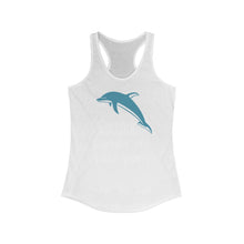Load image into Gallery viewer, Dolphin Save the Sea Racerback Tank
